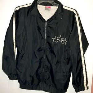 Cute star stripes bomber jacket